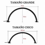 Lámpara LED media luna para mesa | Grande y chica | Con y sin brillos — imagen 8