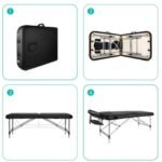 Camilla plegable de aluminio + bolso — imagen 2