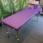 Camilla plegable de aluminio + bolso — imagen 8