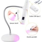 lampara soft gel inalámbrica recargable — imagen 3