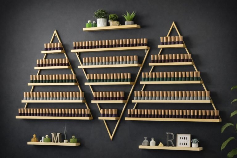 Estanterías Triangular
