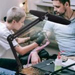 Lampara LED articulada profesional de iluminación — imagen 8
