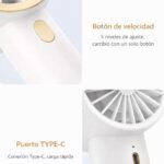 Mini ventilador inalámbrico — imagen 3