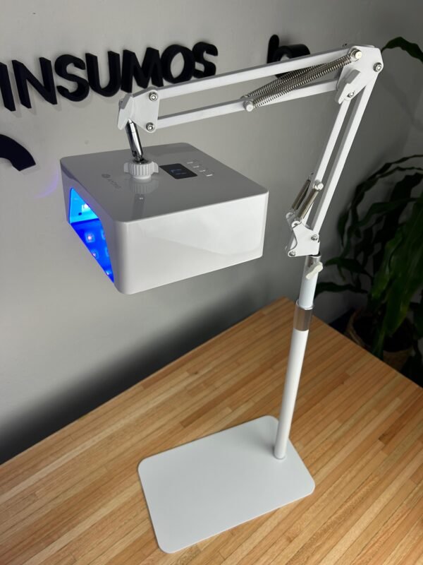 lampara uv profesional articulada con pie