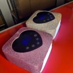 Lámpara UV/LED Inalámbrica para uñas 72W corazón brillos — imagen 7