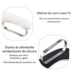 Apoya manos en U con base metálica y porta celular — imagen 3