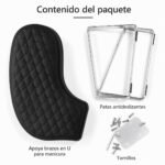 Apoya manos ergonómico en U con patas metálicas — imagen 6