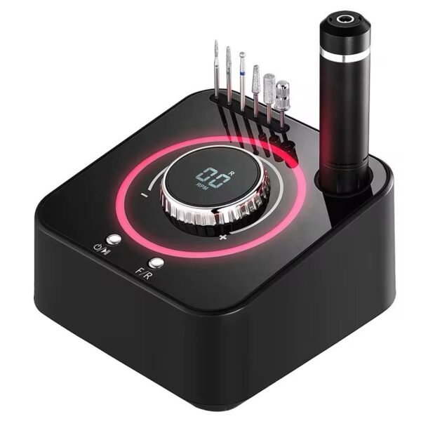 Torno profesional 40.000 RPM y 48 W con pedal y luz LED