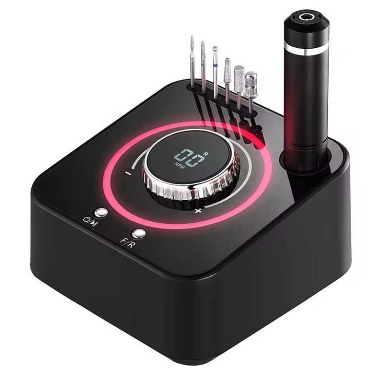 Torno profesional 40.000 RPM y 48 W con pedal y luz LED