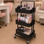 Carrito organizador 3 niveles con ruedas