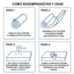 Colchón ergonómico para camilla de masajes y estética con funda removible — imagen 7