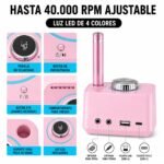 Torno profesional 40.000 RPM y 48 W con pedal y luz LED — imagen 4