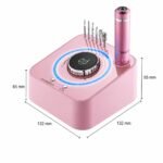 Torno profesional 40.000 RPM y 48 W con pedal y luz LED — imagen 7