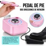 Torno profesional 40.000 RPM y 48 W con pedal y luz LED — imagen 3