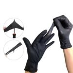 Guantes Vinilo Nitrilo Negros Caja x100 — imagen 2