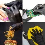 Guantes Vinilo Nitrilo Negros Caja x100 — imagen 3