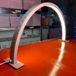 Lámpara LED media luna para mesa | Grande y chica | Con y sin brillos — imagen 4
