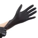 Guantes Vinilo Nitrilo Negros Caja x100